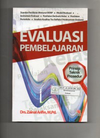 Image of Evaluasi Pembelajaran : Prinsip Teknik Prosedur
